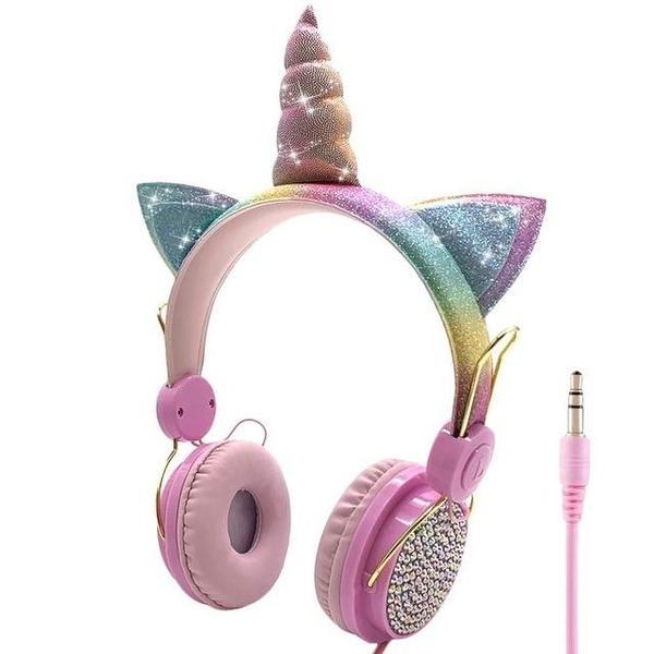 Sparkly Kids Fun Headphones - Cofik