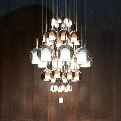 Beautiful Glass Pendant Light for Kitchen Island Ceiling