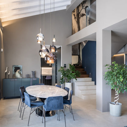 Beautiful Glass Pendant Light for Kitchen Island Ceiling