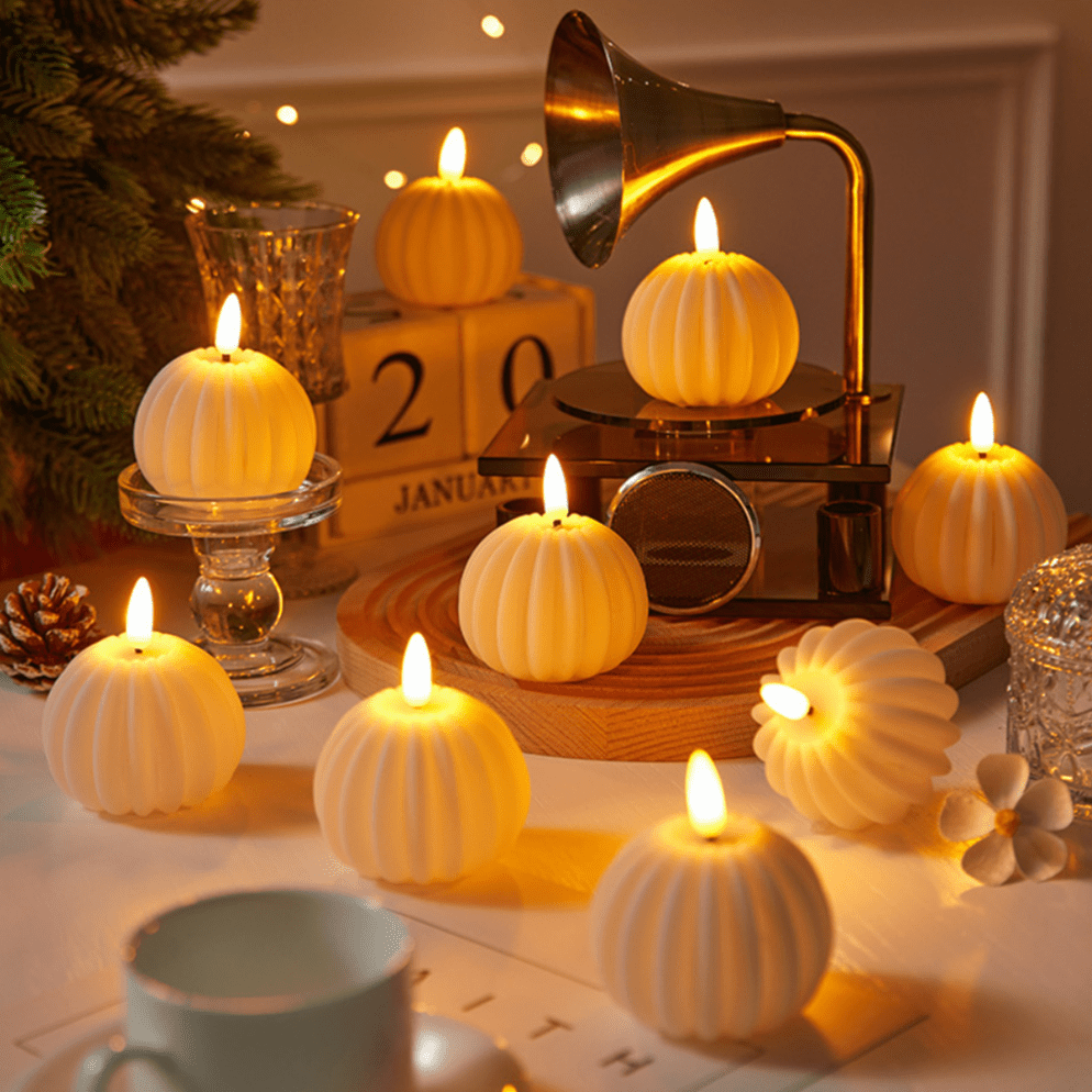 Battery Operated Flickering Decorative Candles
