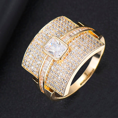 Elegant Gold Stacking Ring for Women