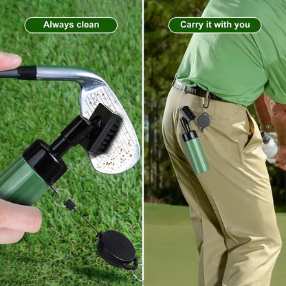 Compact Golf Club Cleaning Brush