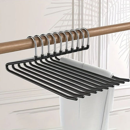 Space Saving Folding Pants Hanger 10 Pack - Cofik