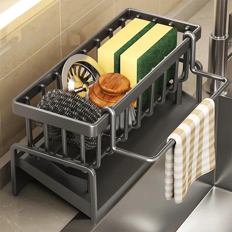 Compact Sink Kitchen Stainless Steel Drainer Rack