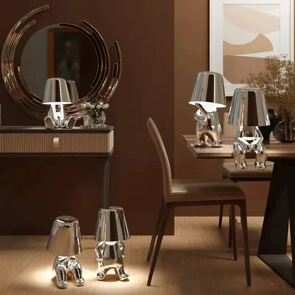 Stylish LED Sculpture Table Lamp