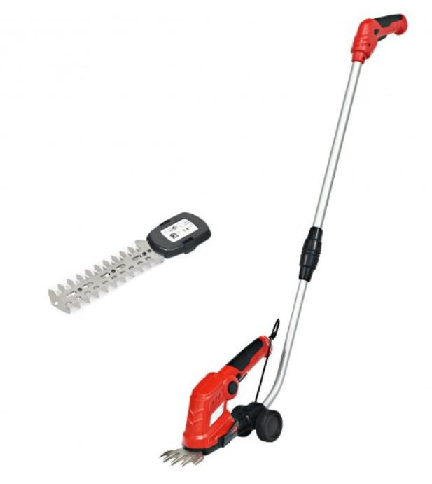 Rechargeable Cordless Garden Trimmer with Long Handle