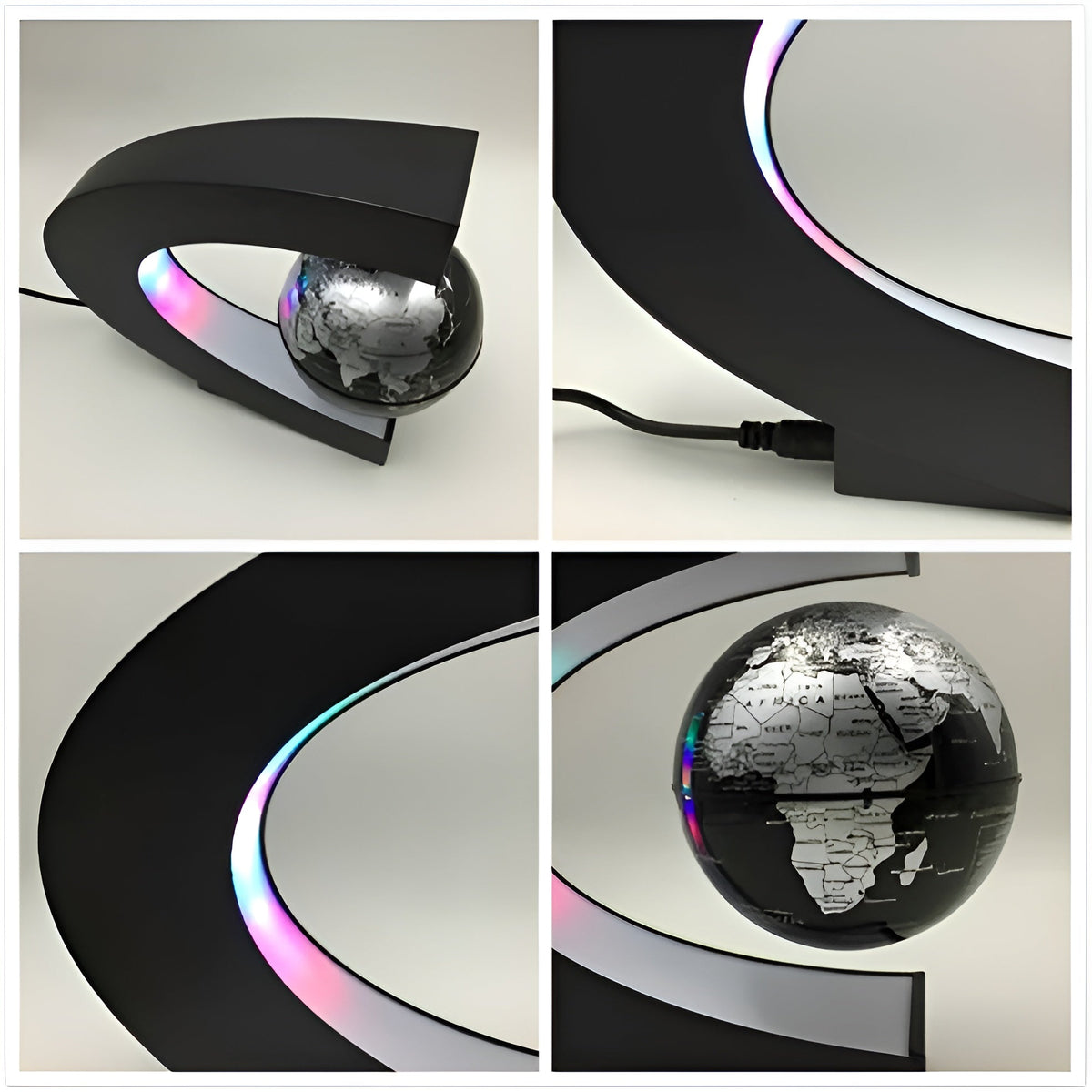 Colorful Interactive LED Globe with Sensory Touch