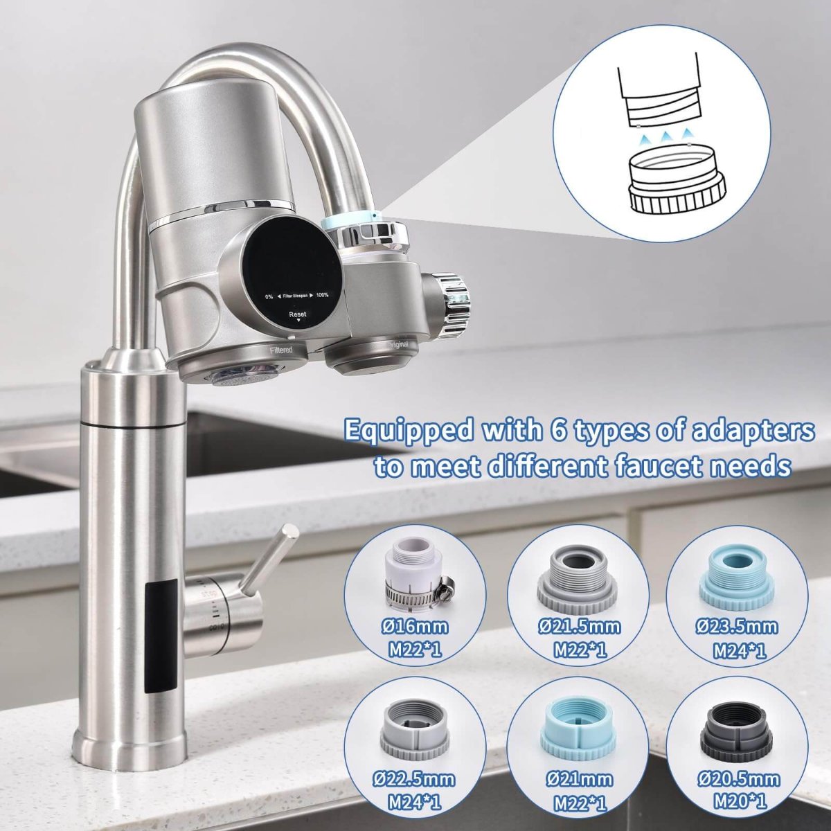 Premium Tap Water Purifier for Fresh Drinking Water