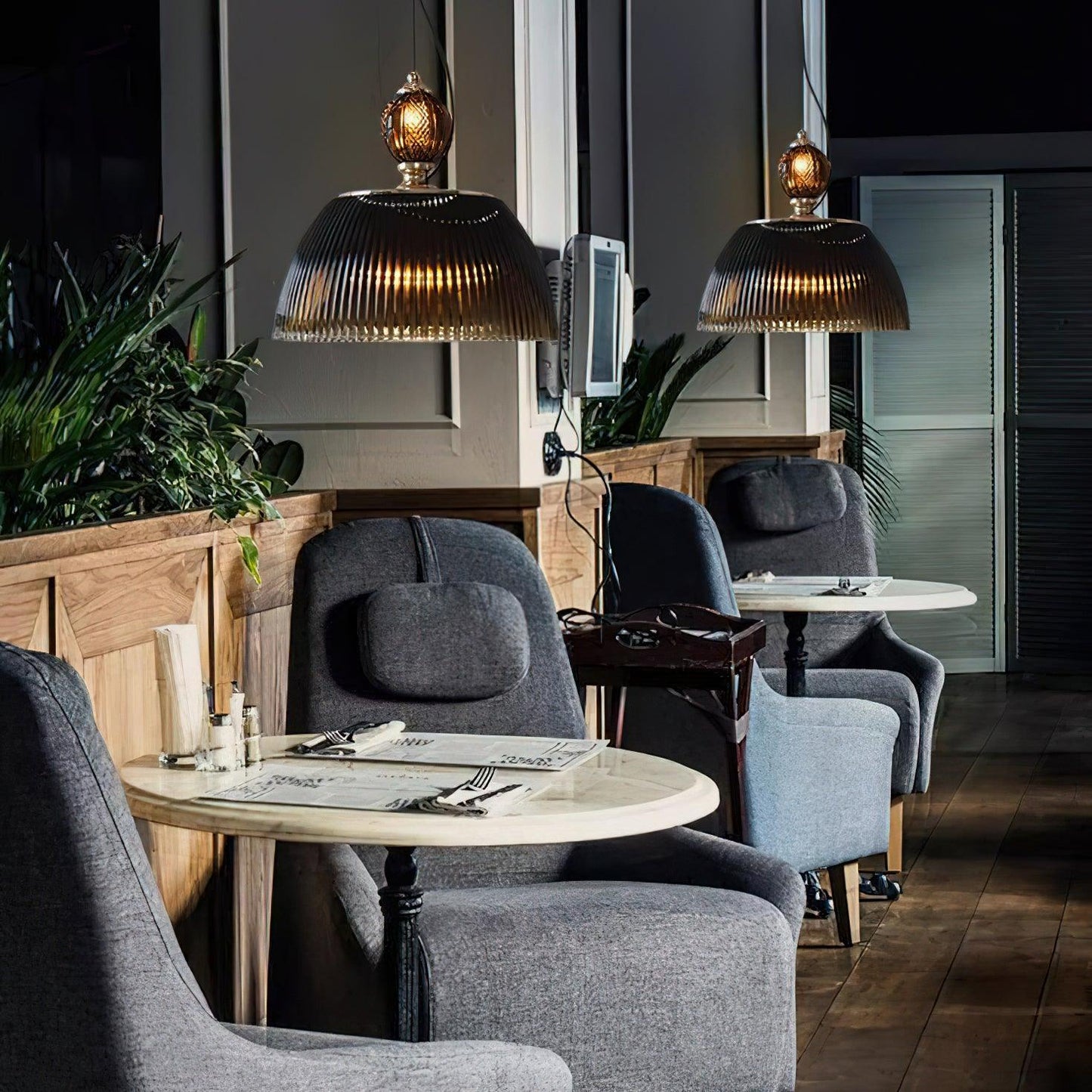 Modern Glass Pendant Hanging Lamp