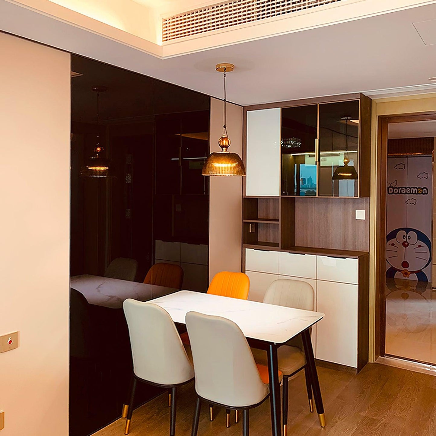 Modern Glass Pendant Hanging Lamp