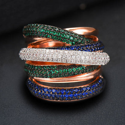 Elegant Gold Stacking Ring for Women