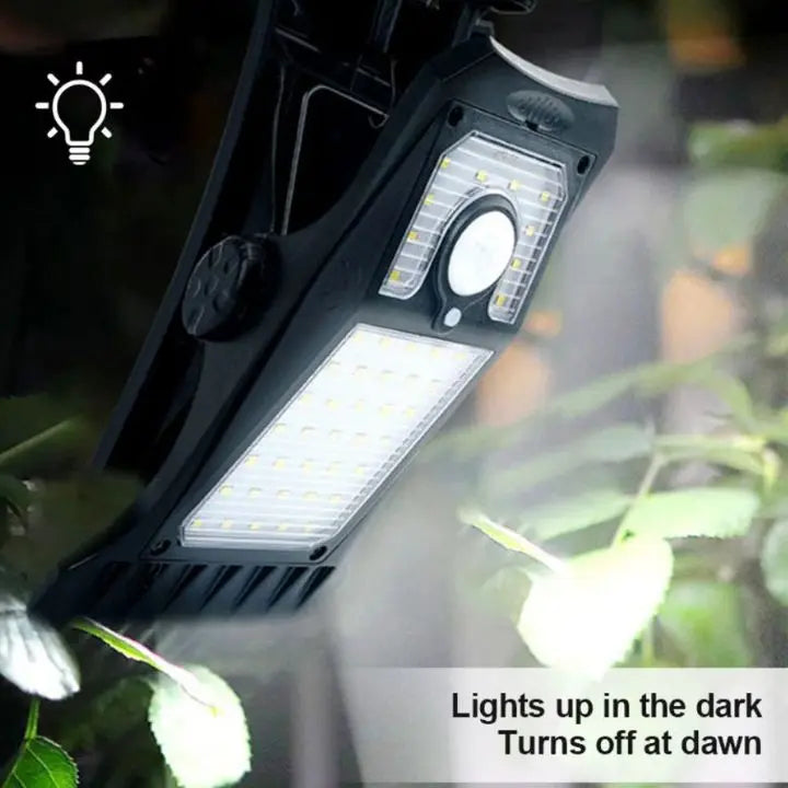 Bright Solar Powered Motion Lamp with Clip