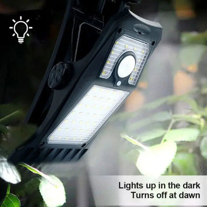 Bright Solar Powered Motion Lamp with Clip