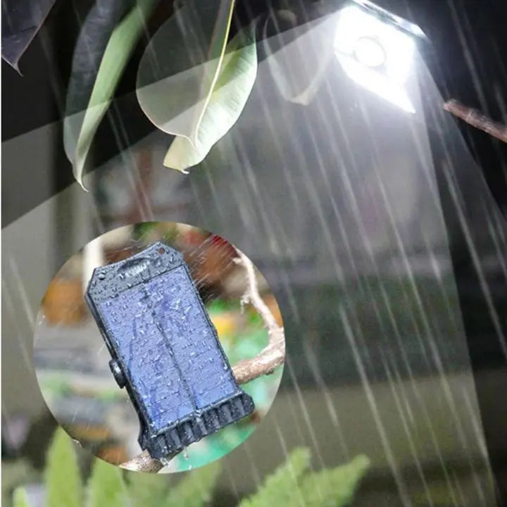 Bright Solar Powered Motion Lamp with Clip