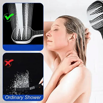 Luxury Spa Shower Head with High Pressure Massage Jets