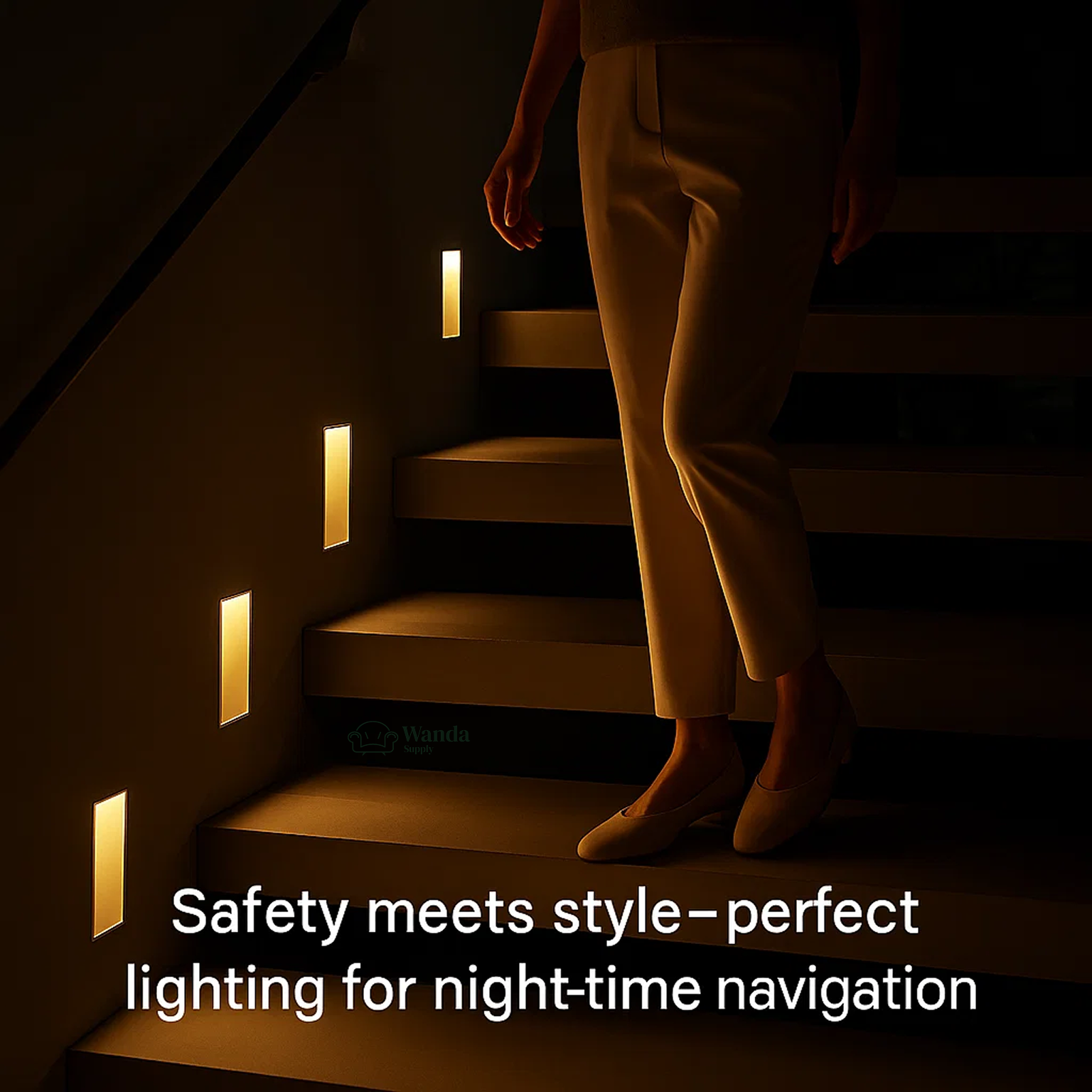 Automatic LED Wall Lamp with Motion Detector - Cofik