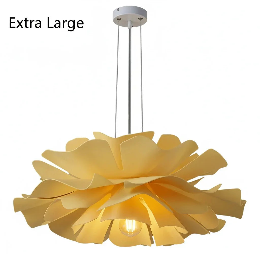 Elegant White Glass Pendant Lamp for Dining Room