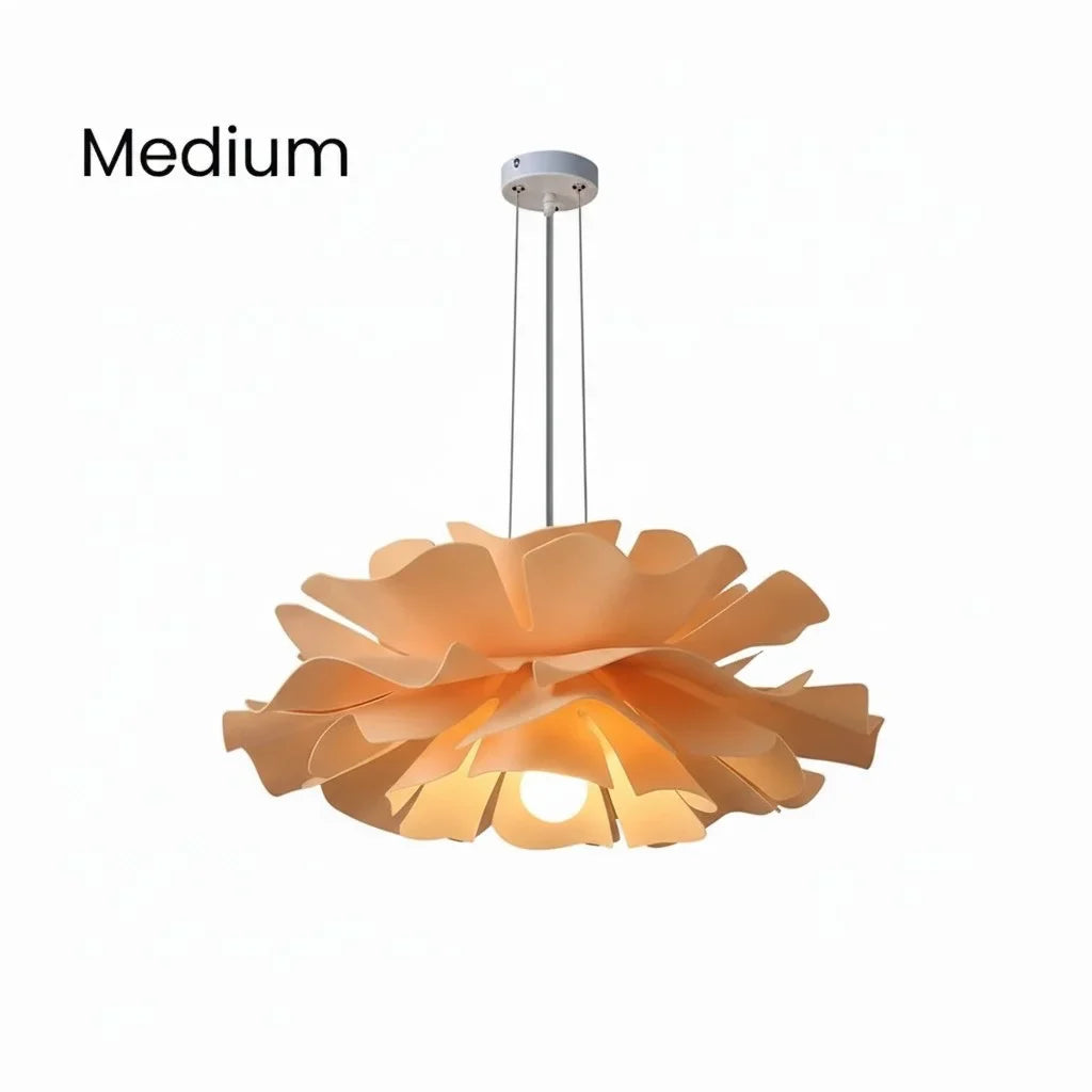 Elegant White Glass Pendant Lamp for Dining Room