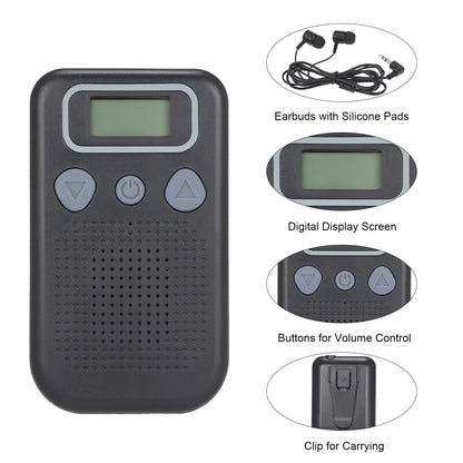 Easy to Use Personal Sound Amplifier for Adults