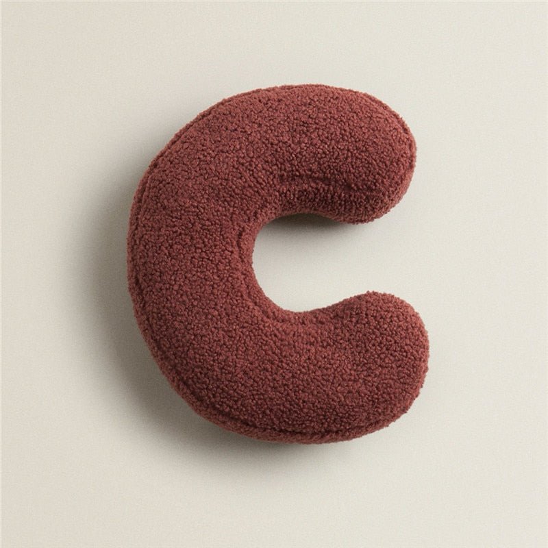 Cozy Alphabet Pillow for Kids and Bedrooms