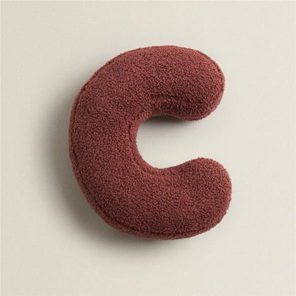 Cozy Alphabet Pillow for Kids and Bedrooms