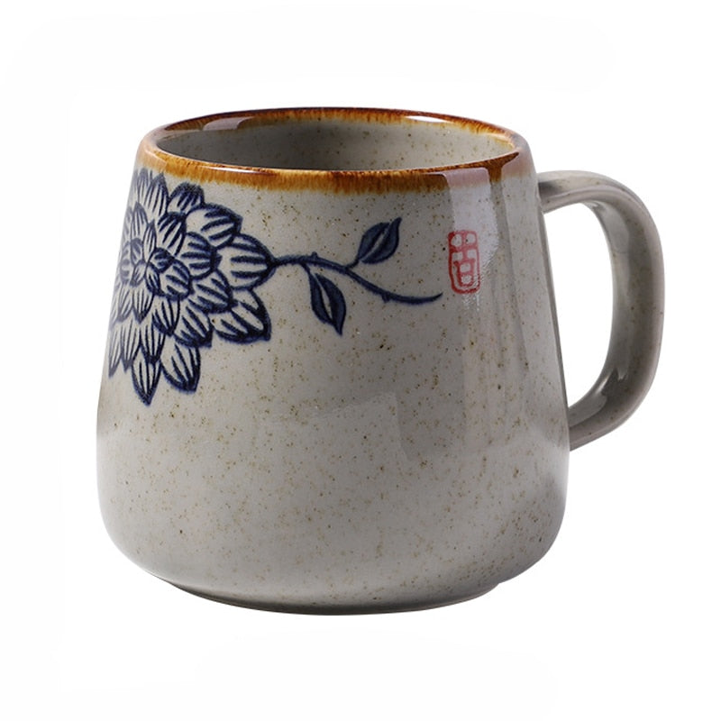 Vintage Style Handcrafted Japanese Tea Cups