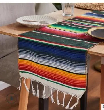 Colorful Southwestern Pattern Throw Blanket