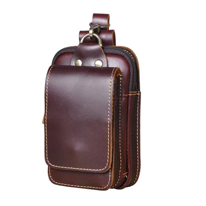 Stylish Leather Belt Bag for Men