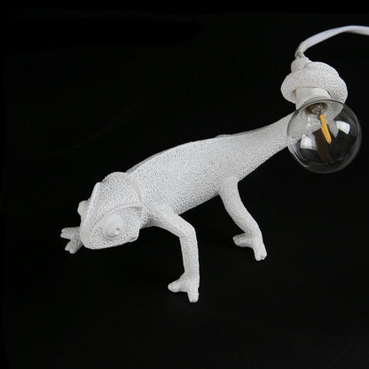 Colorful Resin Reptile Desk Lamp