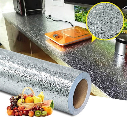 Easy Clean Kitchen Wall Stickers Waterproof Wallpaper