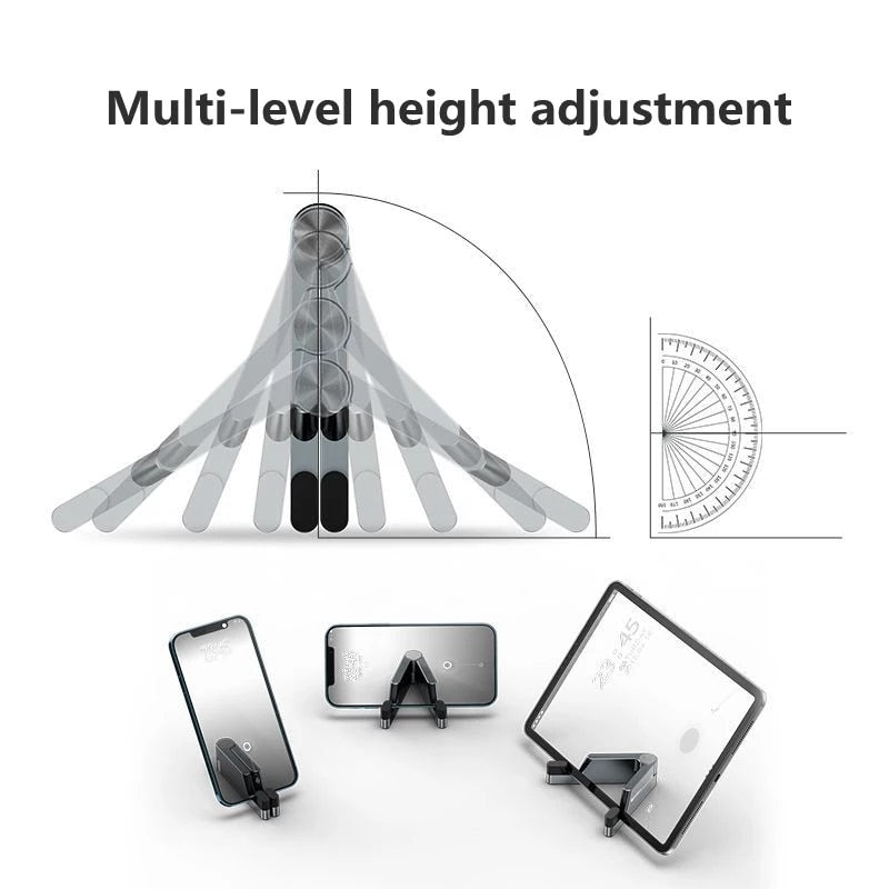 Compact Portable Metal Phone Stand