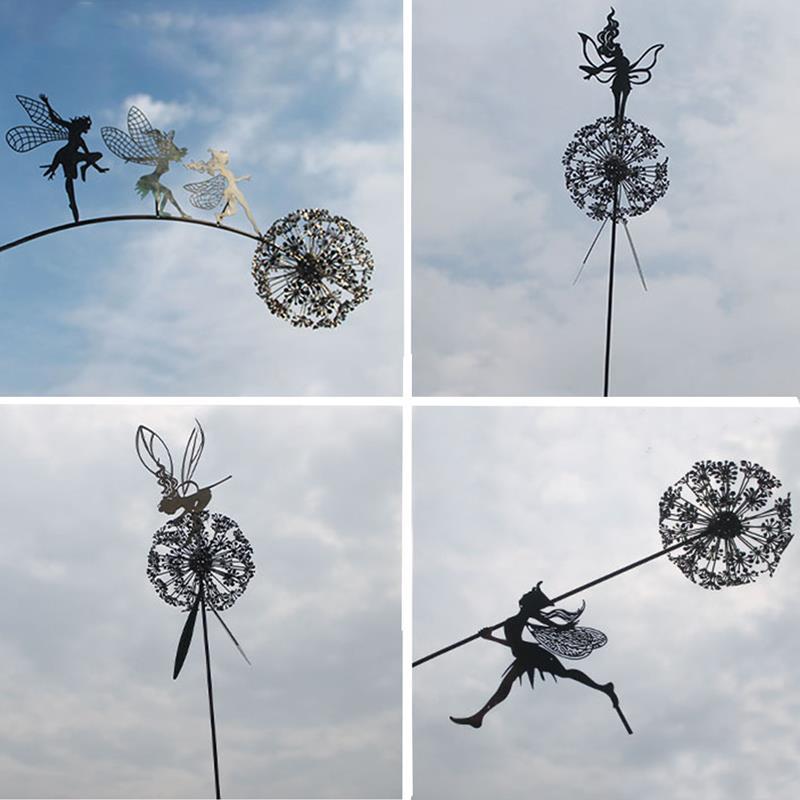 Whimsical Fairy Garden Statue Outdoor Decoration