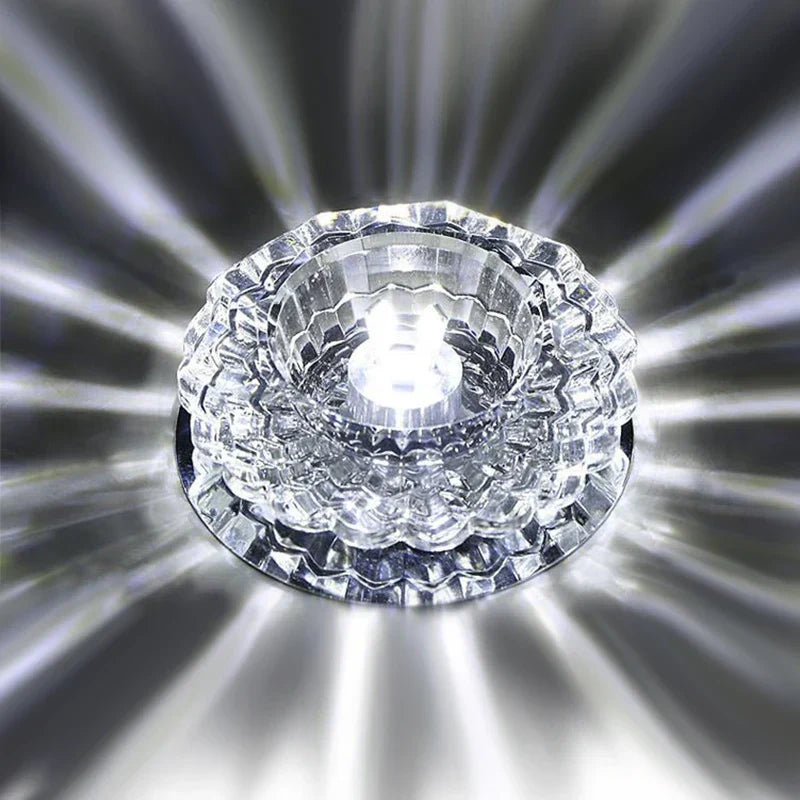 Stylish LED Glass Pendant Light