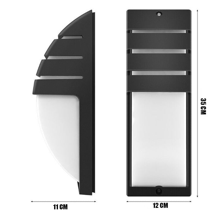 Motion Activated Weatherproof LED Outdoor Wall Lamp