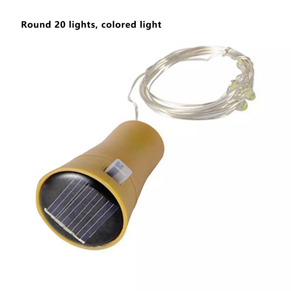 Outdoor Solar Fairy Bottle Lights