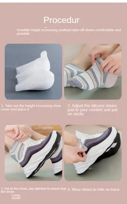 Comfortable Height Boosting Arch Support Insoles
