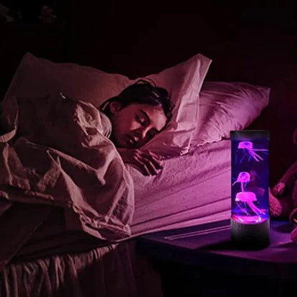 Colorful LED Jellyfish Table Lamp