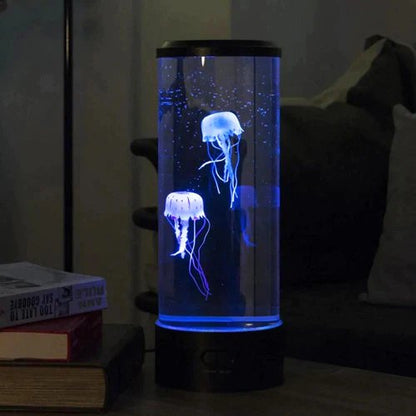 Colorful LED Jellyfish Table Lamp
