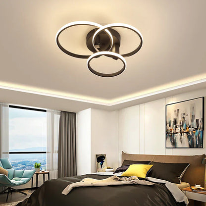 Smart LED Ceiling Lamp - Dimmable Remote Control
