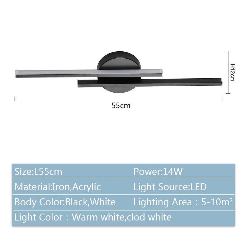 Modern Slim LED Wall Lights