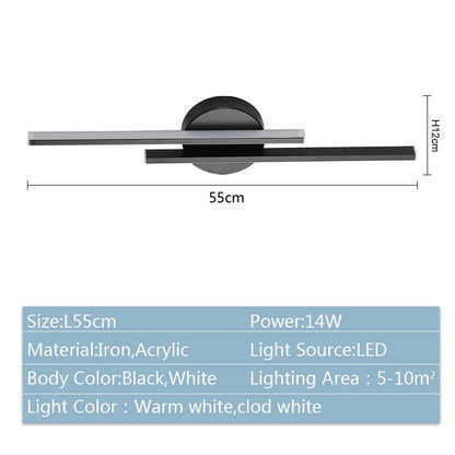 Modern Slim LED Wall Lights