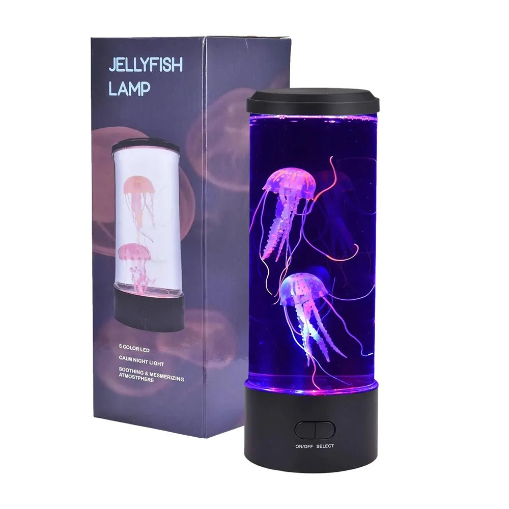 Colorful LED Jellyfish Table Lamp
