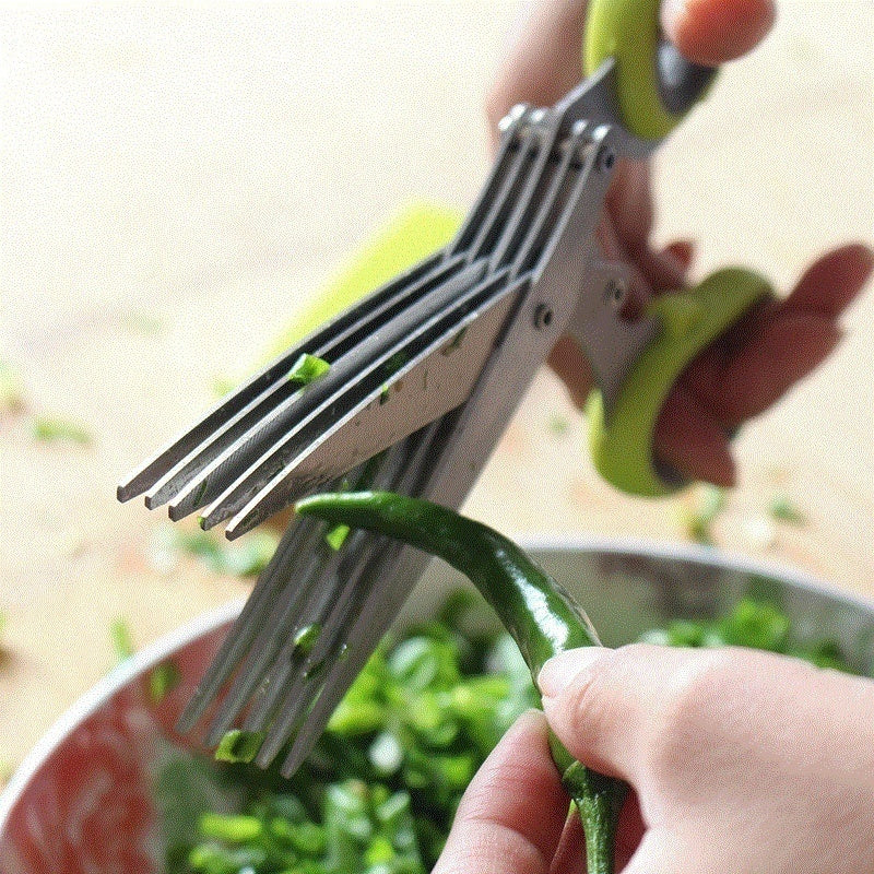 Sharp 5 Blade Kitchen Shears