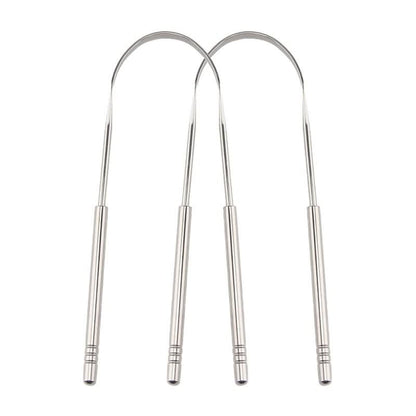 Metal Tongue Scraper for Fresh Breath Oral Care