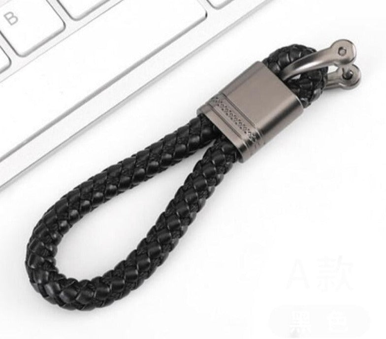 Stylish Woven Key Ring for Car Keys