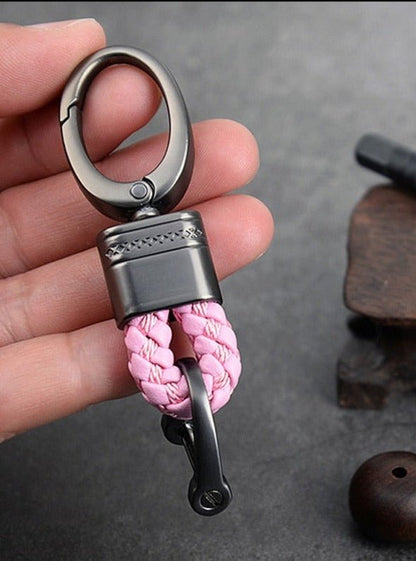 Stylish Woven Key Ring for Car Keys