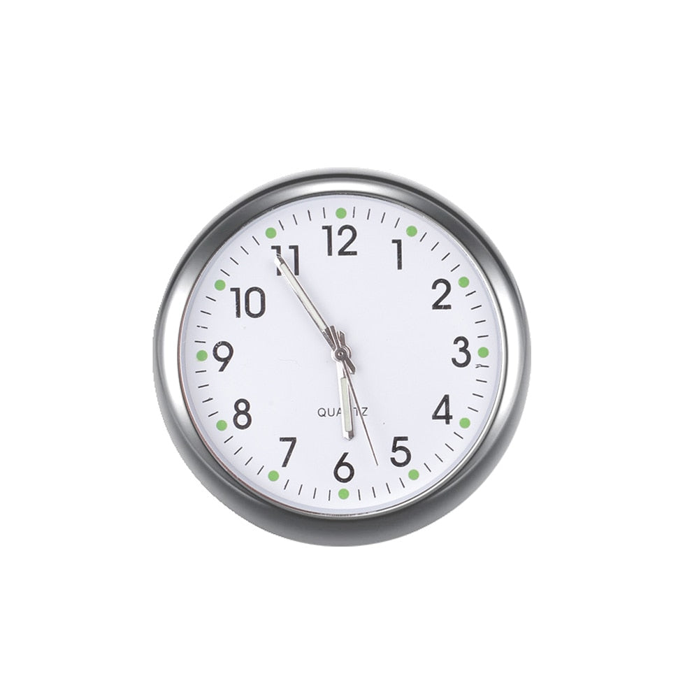 Adhesive Auto Dashboard Glow Clock - Cofik
