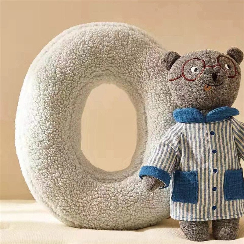 Cozy Alphabet Pillow for Kids and Bedrooms