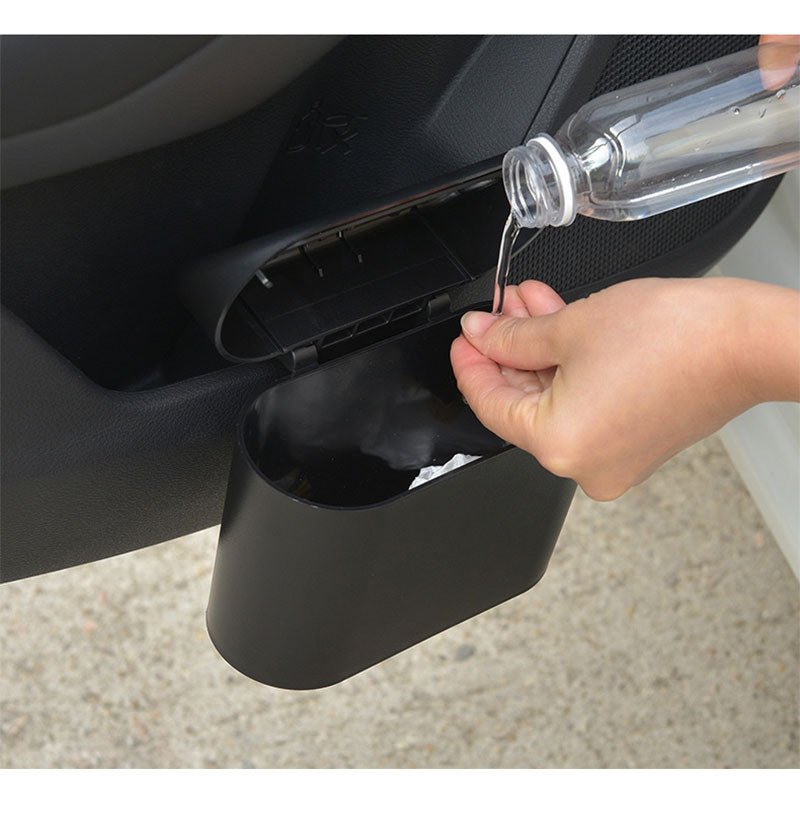 Compact Car Trash Bin - Spacious and Easy Clean