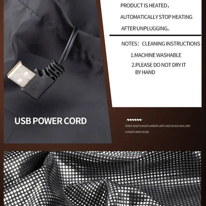 Warm USB Heating Jacket for Outdoor Sports